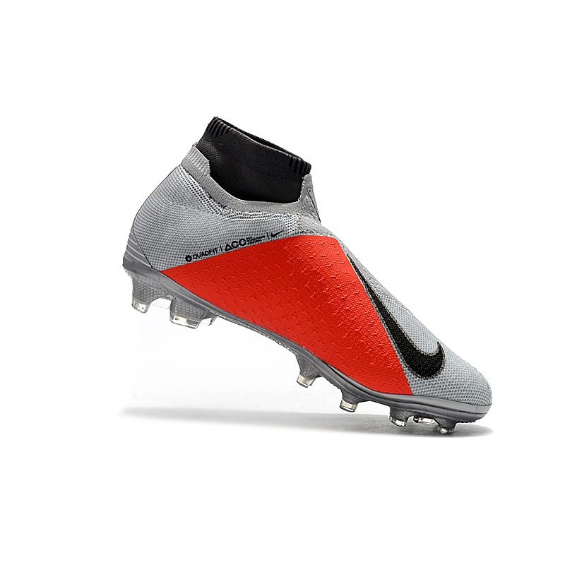 Nike Phantom Vision Elite DF FG Šedá Červené